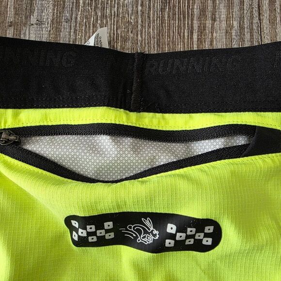 Nike Stride Dri-FIT 5" Lined Running Shorts Men's Small S Black Volt HF4562-010 - Picture 9 of 12